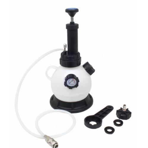 Установка для заміни гальмівної рідини з ручним насосом 2л SATRA S-2LBFB