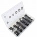 Комплект стальных пружинных шайб 260 шт. M3-M12 ASTA A-TC540