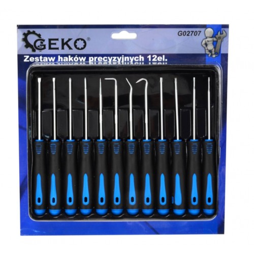 Набір гачків і точкових викруток 12единиц GEKO G02707