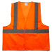 Сигнальний жилет GRAD, помаранчевий, 3 світловідбивні смуги, XXL (9451655)