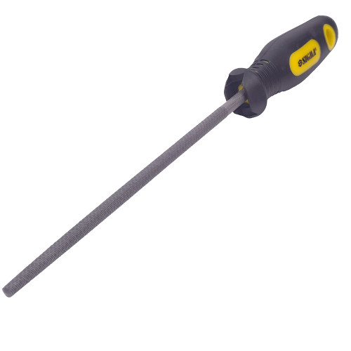 Набор напильников 3 шт 200 мм №2 двухкомпонентная рукоятка SIGMA 4408601