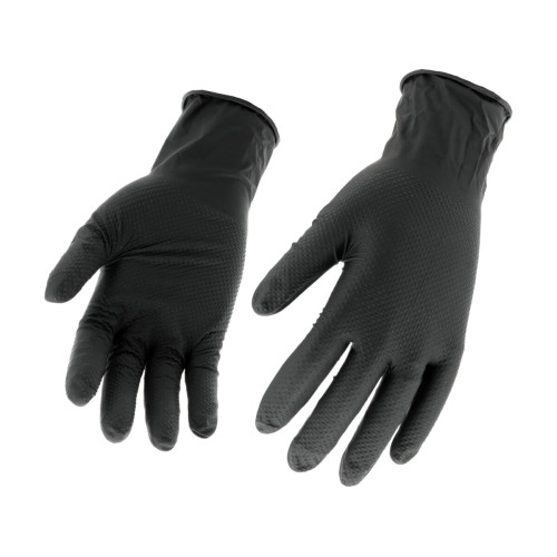 Перчатки рабочие нитриловые YATO размер XL (10), упаковка. 50 шт.