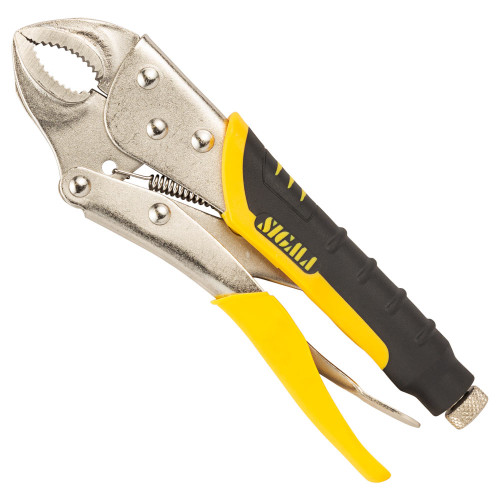 Клещи зажимные универсальные полукруглые 250 мм CrV SIGMA 4340271
