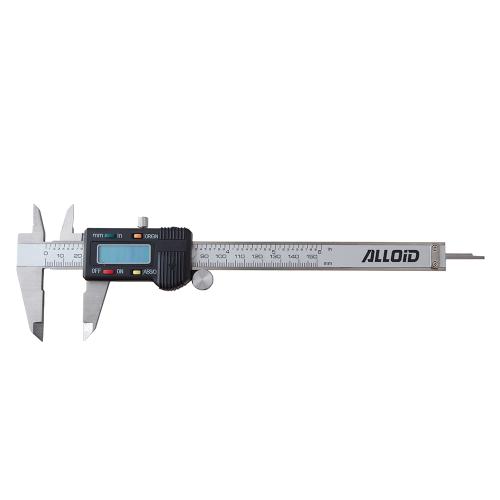 Штангенциркуль электронный Alloid Pro, 150 мм / 0,02 мм, нержавеющая сталь