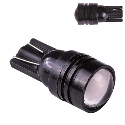 Лампа PULSO/габаритная/LED T10/W2.1x9.5d/W5W/1SMD-5050/12v/0.5w/80lm White with lens (LP-158066)