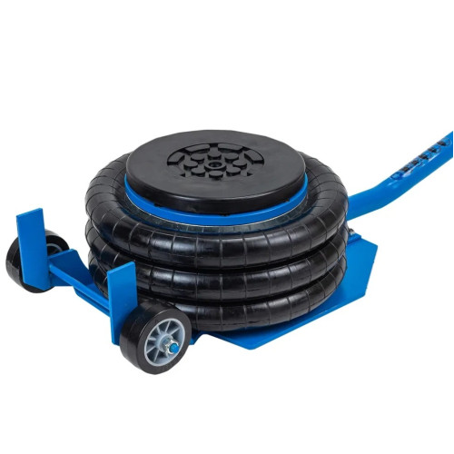 Домкрат подкатной пневматический 3,5 т (6-12 бар, 135-420 мм, 3 подушки, Ø270 мм) F-YHQD-3WT-270A (New)