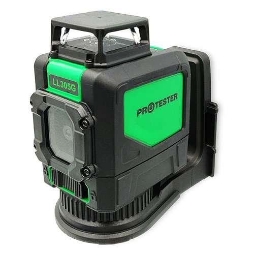 Построитель плоскостей лазерный H360°/1V, (зеленый луч) PROTESTER LL305G