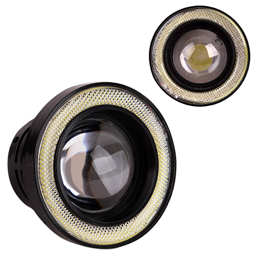 Линзы LED Angel Eves 12V-55W D-89мм white+yellow 60224 (AG-2509 W+Y)