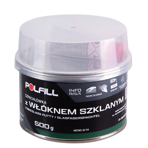 Polfill Шпатлевка со стекловолокном Polfill из зат. 0,5kg (43114)