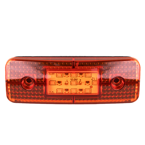 Повторювач габариту (овал) 9 LED 12/24V жовтий (TH-930-yellow)