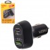Автомобильное зарядное устройство VOIN 63W, 1USB QC3.0 18W + 1PD 45W, 12/24V (C-63202Q)