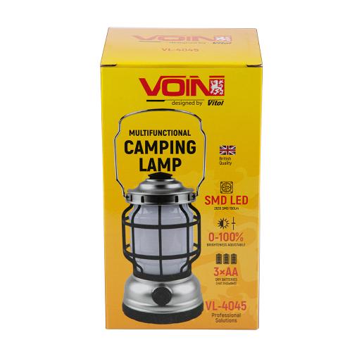 Фонарь для кемпинга VOIN VL-4045, LED 2835SMD/ 150Lm / 3xAA (не в комплекте) (VL-4045)