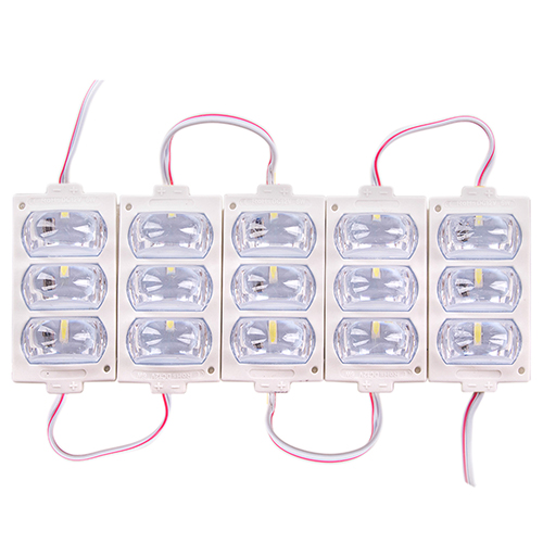 Лента Модуль 3LED 7338-2835 White 12V 53128 (AG-COB 7338-2835 W)