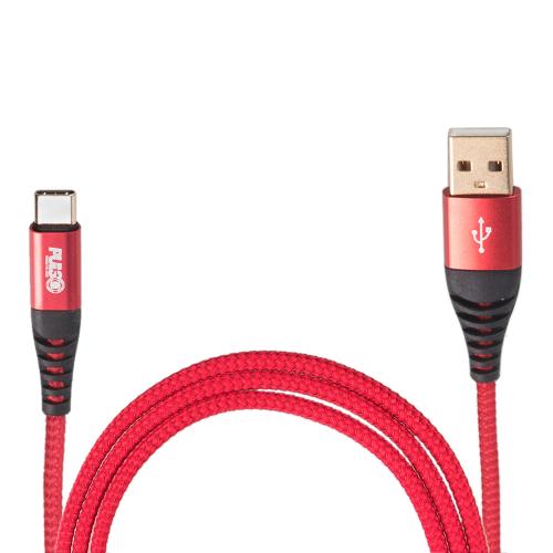 Кабель VOIN CC-4201C RD USB - Type C 3А, 1m, red (быстрая зарядка/передача данных) (CC-4201C RD)