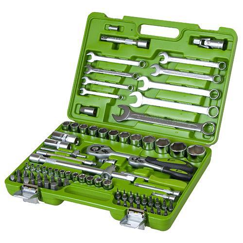 Универсальный набор инструмента 1/4" & 1/2", 82 предмета. Alloid (НГ-4082П)