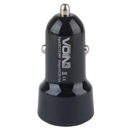Автомобильное зарядное устройство VOIN C-36209, 1USB (12/24V - 5V 3,0A) (C-36209)