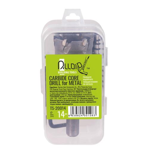 Alloid. Сверло корончатое твердосплавное по металлу 14мм (TS-20014)