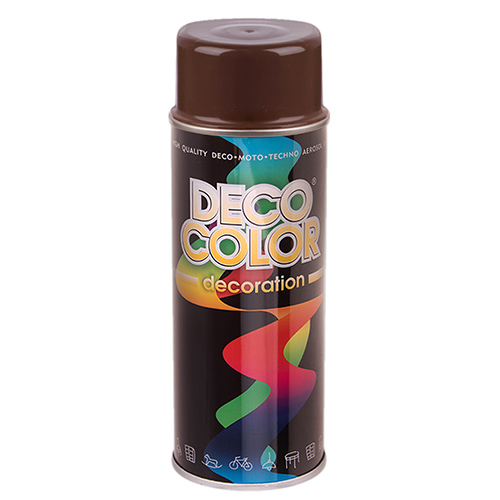 Deco Color Фарба аероз. 400ml Decoration/коричневий (RAL8011/62008/720132)