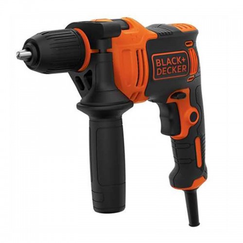 Дрель сетевая ударная 650 Вт; BLACK+DECKER BEH550K