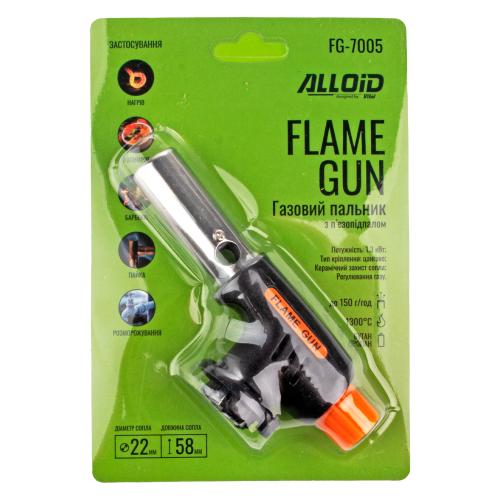 Газовая горелка FG-7005, керамическое сопло 22мм Alloid (FG-7005)