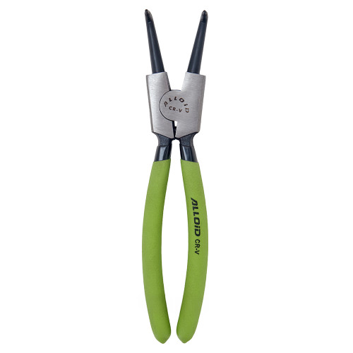 Щипцы (сегера) для стопорных колец разжимные изогнутые 225 мм SK-6045D Alloid