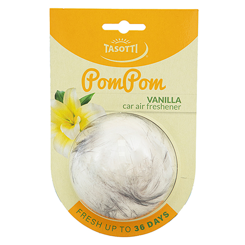 Ароматизатор мішечок Tasotti / серія POM POM Vanilla (102810)