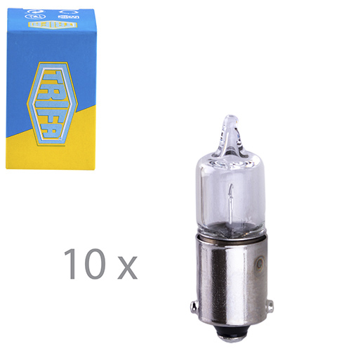 Лампа автомобильная Мини-ваттная галогеновая лампа Trifa 12V 10W BA 9s (01640)