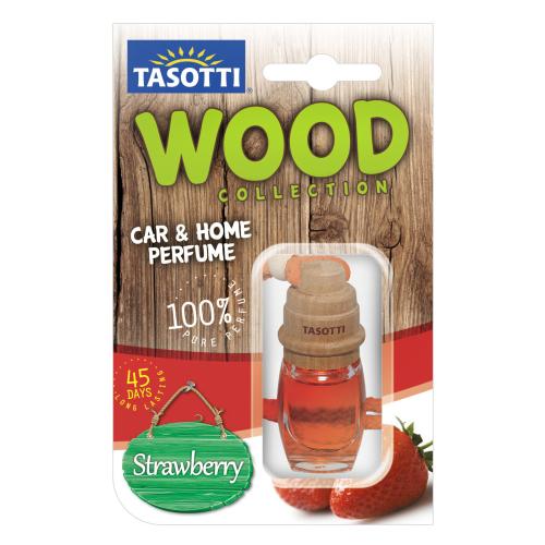 Ароматизатор пробковий на дзеркало Tasotti/серія "Wood" Strawberry 7мл (110435)