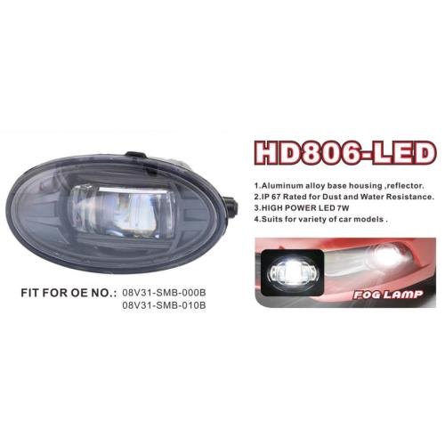 Фары доп.модель Honda Cars/2008-16/HD-806L/LED-12V7W (HD-806-LED)