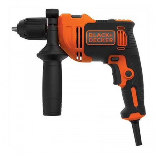 Дрель сетевая ударная 650 Вт; BLACK+DECKER BEH550K
