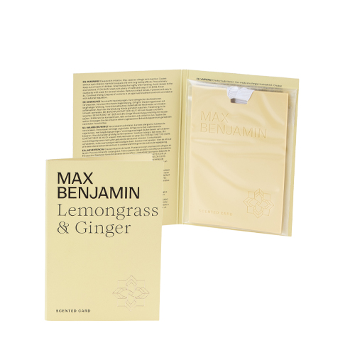 Освіжувач повітря MAХ Benjamin Scented Card Lemongrass&Ginger (717684)