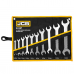 Набор рожково-накидных ключей в чехле, (8-36 мм), 10 ед. JCB Tools JCB-5103P