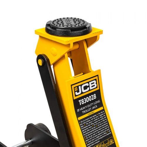 Домкрат подкатной гидравлический двопоршневой 3т 140-525мм JCB Tools JCB-T830028