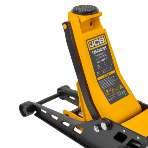 Домкрат подкатанный гидравлический низкопрофильный 3т 75-508мм. JCB Tools JCB-TZA830003