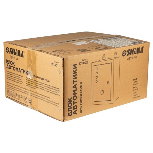 Блок автоматики для генераторов 220В SIGMA (5714011)