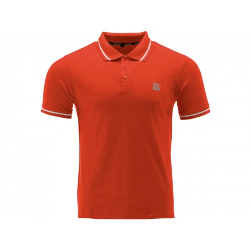 Футболка тип ПОЛО оранжевая YATO, разм. 2XL/ выс- 78 см х шир- 61 см, 100%- хлопок [40]