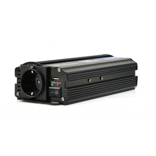 Инвертор – преобразователь напряжения 12V/230V (500/1000W) GEKO G17004