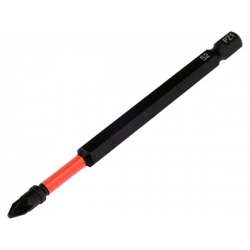 Бита ударная YATO PZ1 × 100 мм, шестигранный хвостовик 1/4" YT-78063