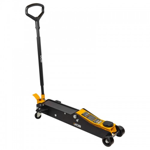 Домкрат подкатной гидравлический двопоршневой 3т 140-525мм JCB Tools JCB-T830028