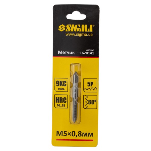 Метчик М4×0.7мм сталь 9ХС SIGMA (1620121)