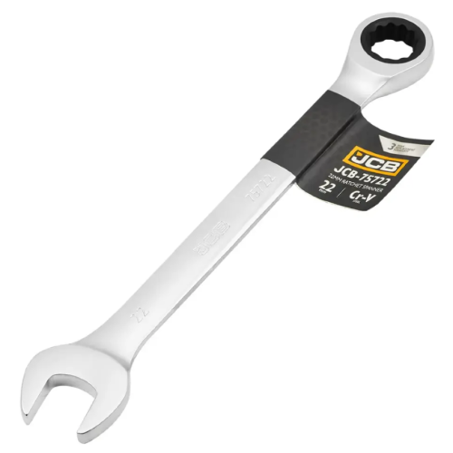 Ключ гаечный с трещоткой 22 мм JCB Tools JCB-75722