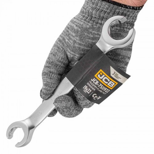 Ключ разрезной JCB Tools 19 мм х 22 мм JCB-7511922