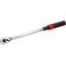Ключ динамометрический YATO: квадрат 1/2", F=40-220 Нм, L=485-505 мм YT-07676