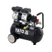 Компрессор безмасляный YATO 230 В, 750 W, 8 bar, 140 л/мин, ресивер 24 л YT-23342