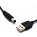 Кабель для роутера USB від павербанка 5,5х2,5 мм