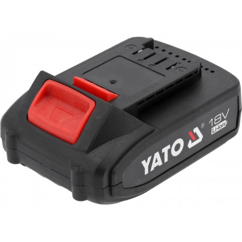 Аккумулятор для электроинструмента YATO: Li-Ion 18 В, 2 АxЧас, 36 ВтЧас YT-828461