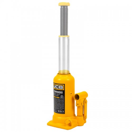 Домкрат бутылочный одноштоковый 10т. 220-488мм JCB Tools JCB-TH910001