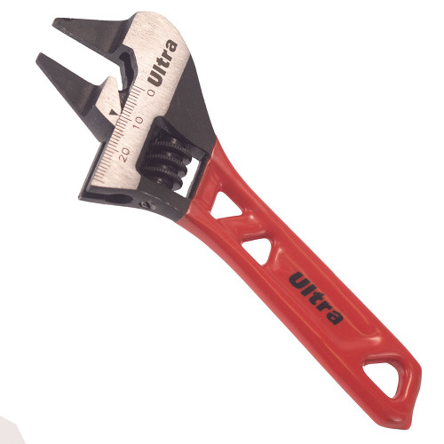 Ключ разводной с ультратонкими губками укороченный 140 мм, 0-34 мм CrV ULTRA (4100182)