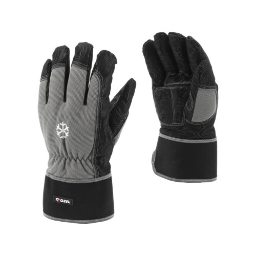 Перчатки рабочие утепленные YATO размер 10 из синтетической кожи, YT-74687