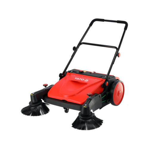 Ручная подметальная машина YATO YT-17412, ширина 95 см, контейнер 45 л